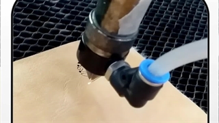 برش چرم با دستگاه لیزر