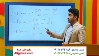 تدریس فصل اول ریاضی دوازدهم تجربی درس انتقال از علی هاشمی