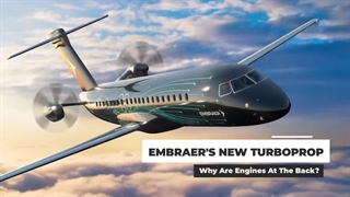 چرا توربوپراپ جدید دارای موتورهای عقب است؟