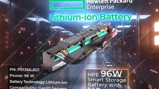 باطری سرور اچ پی ای HPE 96W Smart Storage Lithium-ion Battery with 145mm Cable Kit