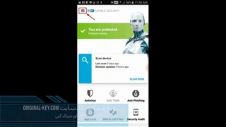 آموزش فعالسازی ESET Mobile Security