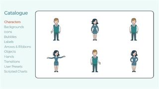 کیت افترافکت ساخت کاراکتر دو بعدی + دانلود