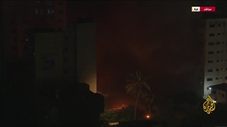 14020715: حملات هوایی شدید اسرائیل به شهر غزه