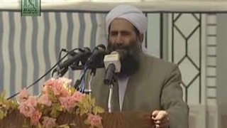 مرحوم مولانا احمد نارویی در ختم بخاری - یاد خاطرات - سال ۱۳۸۷ زاهدان - موضوع جایگاه انسان در نزد خدا