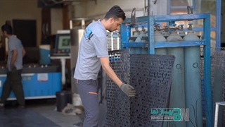 فیلم آموزشی مراحل طراحی ، ساخت و اجرای نمای پانچ متال توسط شرکت بهساز نما