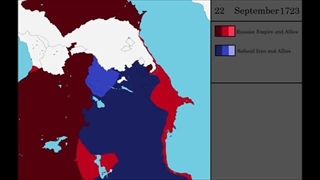 جنگ ایران و روسیه  Russo Persian War of 1722-1723