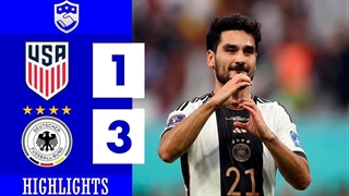 هایلایت بازی آمریکا - آلمان (1-3)