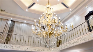 پروژه نصب لوسترهای پارس لوستر فراهانی در پاکدشت تهران