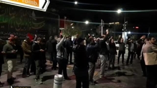 تجمع خودجوش مشهدی ها در حمایت از مردم فلسطین