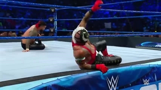مسابقه کشتی کج بین Rey Mysterio vs Jey USO در Smackdown 2021 | آگوست 20