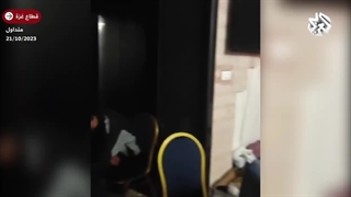 14020729: تعداد زیاد آوارگان را در داخل بیمارستان قدس غزه