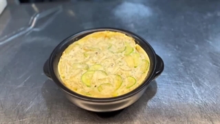 طرز پخت لازانیای کدو سبز با سپهر سرلک.