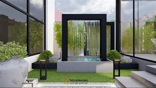 پروژه محوطه سازی ویلا در نوشهر تهران گاردن