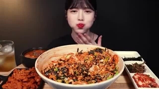 Bibimbap Mukbang Asmr