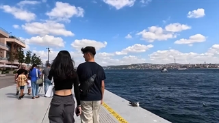 1031- گالاتاپورت استانبول مدرن ۲۰۲۳ تور پیاده روی ۱۶ سپتامبر|۴k ۶۰f