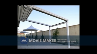 سقف متحرک پارچه ای