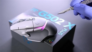 آنباکس موس گیمینگ لاجیتک | Logitech G502 X PLUS Lightspeed Unboxing