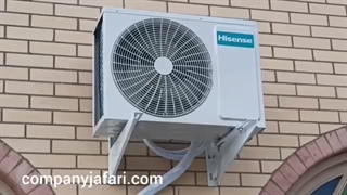 نصب کمپرسور کولر گازی هایسنس