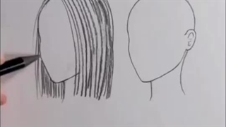 How to drawing hair....