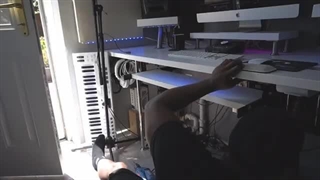 Ultimate Desk DIY: How to Build a Slide-Out Tray & Floating Keyboard Shelf