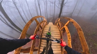 بی نظیرترین پارک دوچرخه ای که تا به حال سوار شده ام!