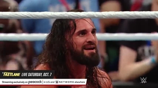 مسابقه کشتی کج بین Seth freakin Rollins vs Matt Riddle در پی پر ویو Clash At The Castle 2022