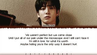 لیریک آهنگ Hate You از Jungkook جونگ کوک