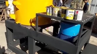 دستگاه مچاله کن قوطی حلبی
