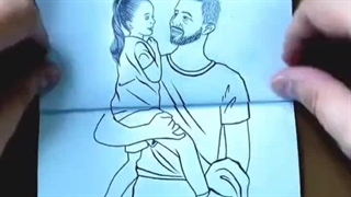 کار هنری در حمایت از کودکان غزه - طوفان الاقصی