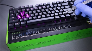 آنباکس کیبورد گیمینگ  ریزر | Razer Huntsman V2 TKL Optical Unboxing