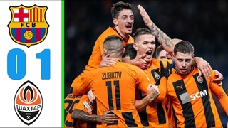 هایلایت بازی شاختار - بارسلونا (1-0)