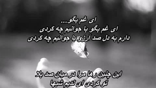 زنده یاد محمد رضا شجریان ـ ای غم بگو با جوانیم چە کردی // Mohammad Reza Shajarian