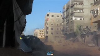 انهدام تانک مرکاوا رژیم صهیونیستی در غزه توسط جهاد اسلامی - طوفان الاقصی