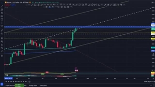 تحلیل فوری بیتکوین (صعود به ۳۷۵۰۰ یا اصلاح به ۳۱۵۰۰)
