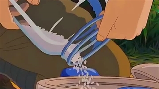 میکس از انیمه مدفن کرم‌های شبتاب (اسپویل)