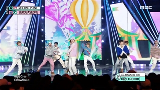 اجرای آهنگ Melting Point از گروه ZeroBaseOne `زیرو‌بیس‌وان` در برنامه‌ی Music Core