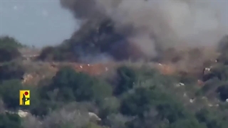 انهدام مراکز تجمع دشمن صهیونیستی توسط حزب الله لبنان در سی و پنجمین روز طوفان الاقصی