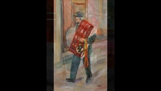 نقاشی هایی از اهالی بازار تبریز