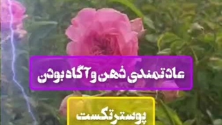 عادتمندی ذهن وآگاه بودن