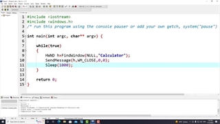 چگونه با سی پلاس پلاس برنامه های سیستم را ببندیم که دیگر اجرا نشود