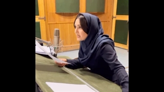 پشت صحنه دوبله کارتون پند پارسی . افشین زینوری