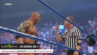 کشتی کج rey mysterio vs Batista در Smack Down 2009