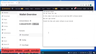 FAKE USDT SENDER | OFFICIAL DEVELOPERS