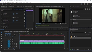 فیلم آموزش استفاده VHS Old TV Glitch Effect Transitions