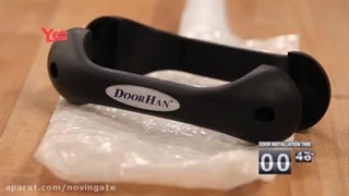 نحوه نصب کامل درب سکشنال - ایمن سازان قشم