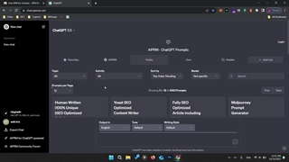 تولید محتوا با هوش مصنوعی ChatGPT و AIPRM