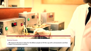 آزمایش ویسکوزیته قیر امولسیون