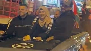 از اسرای فلسطینی که دیشب آزاد شده اند...