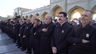 این عزاداری افتخارِ خادمانِ درگاه رضا(ع) است