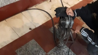 رفع گرفتگی لوله فاضلاب با فنر برقی ۰۹۱۲۱۸۹۲۰۹۲
